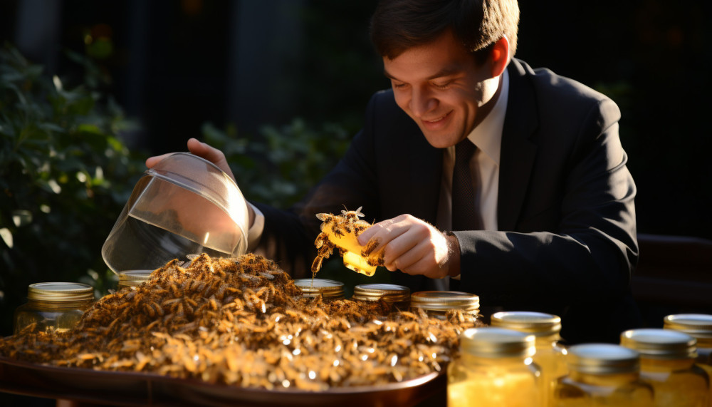 Drole de reconversion : Arnaud Montebourg se lance dans la production de miel